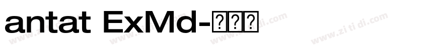 antat ExMd字体转换